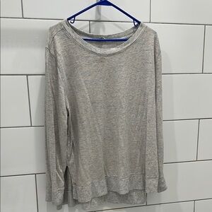 Loft Outlet - XL Gray Women's Long Sleeve Top
